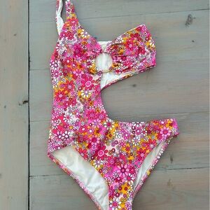 Frankie’s Bikinis cut out one piece